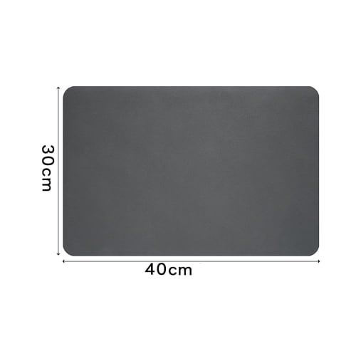 ZJYCLY Dish Draining Mat, Kitchen Absorbent Mat for Dish Storage, Non-Slip, Oil-Resistant, Quick-Drying, Water-Absorbent, Oil-Resistant, Heat-Resistan