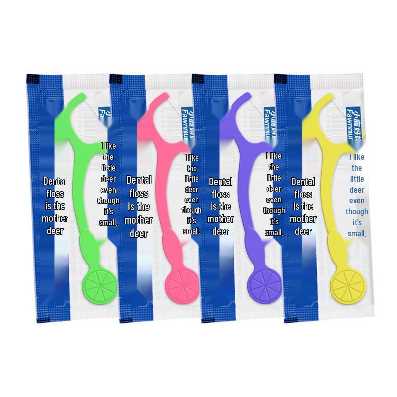 Little Deer Mom Kids Dental Floss Picks