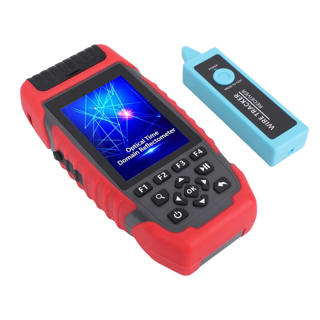 OTDR Optical Fiber Tester 1310 1550nm 24dB 22dB SM 3.5 Inch LCD Touch Screen Fiber Network Tester