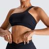 2024 New Arrival Oblique One Shoulder Sports Intimates Naked Women Sense Yoga Bra Quick-Drying Beauty Back Vest Beauty Back Workout Clothes Elastic