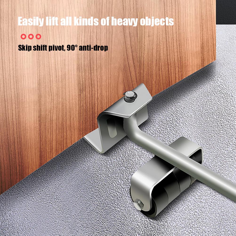 Set de scule pentru transportul mobilă cu 4 roți + 1 set de bare cu roți, scule manuale pentru transportul mobilă