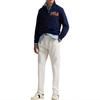 Polo Ralph Lauren RL Logo Fleece Collar Sweatshirt Men sweatshirt Nautical-Blue MNPOKNI16824157-410