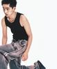 Endeuligseu Space Gradient Fade Sweat Pants (Charcoal)