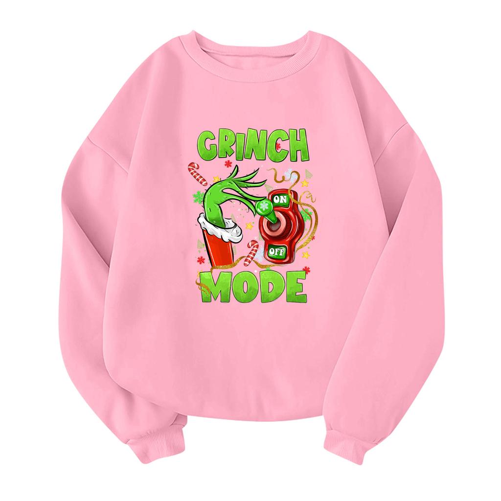 Children's Fashionable Lightweight Long-sleeved Round Neck Pullover With Pockets Printed Pullover