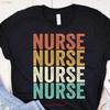 Nursing Degree T Shirt Funny For Wife Graduation Nurse Retro Vintage Fashion Graphic Stretched Stylish Versatile