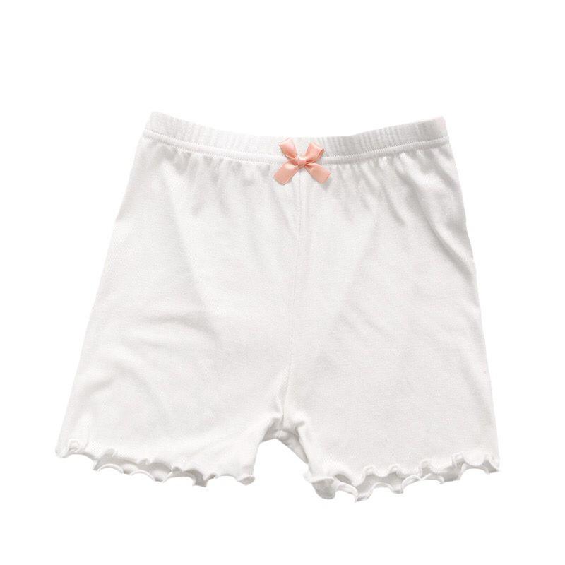 Girls' Summer Safety Shorts - Anti-Exposure, Thin Modal, Antibacterial Base Layer