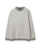 East Harbor Surplus Fat Jacquard Crewneck - Off-White