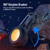 Mini lanternă lanternă LED cheie lanternă cu rotație de 180 de grade, reîncărcabilă, lucru magnetic