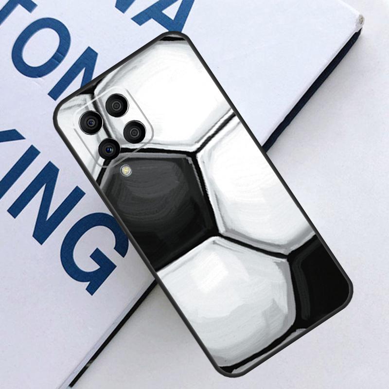 

Football Passion Soccer Ball For Samsung Galaxy M35 M55 M14 M34 M54 M11 M21 M31 M13 M33 M53 M15 M12 M32 M52 M06 M16 Case Samsung M32 4G