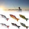 1pcs Fishing Lure Multi Jointed Sections Hard Bait Artificial Crankbaits Wobbler Sinking Lifelike Swimbait For Bass