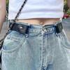 Simple And Fashionable Women'S Belt Elastic Lazy Men'S Belt Woven Invisible And Seamless Unisex Jeans Belt Length Adjustable