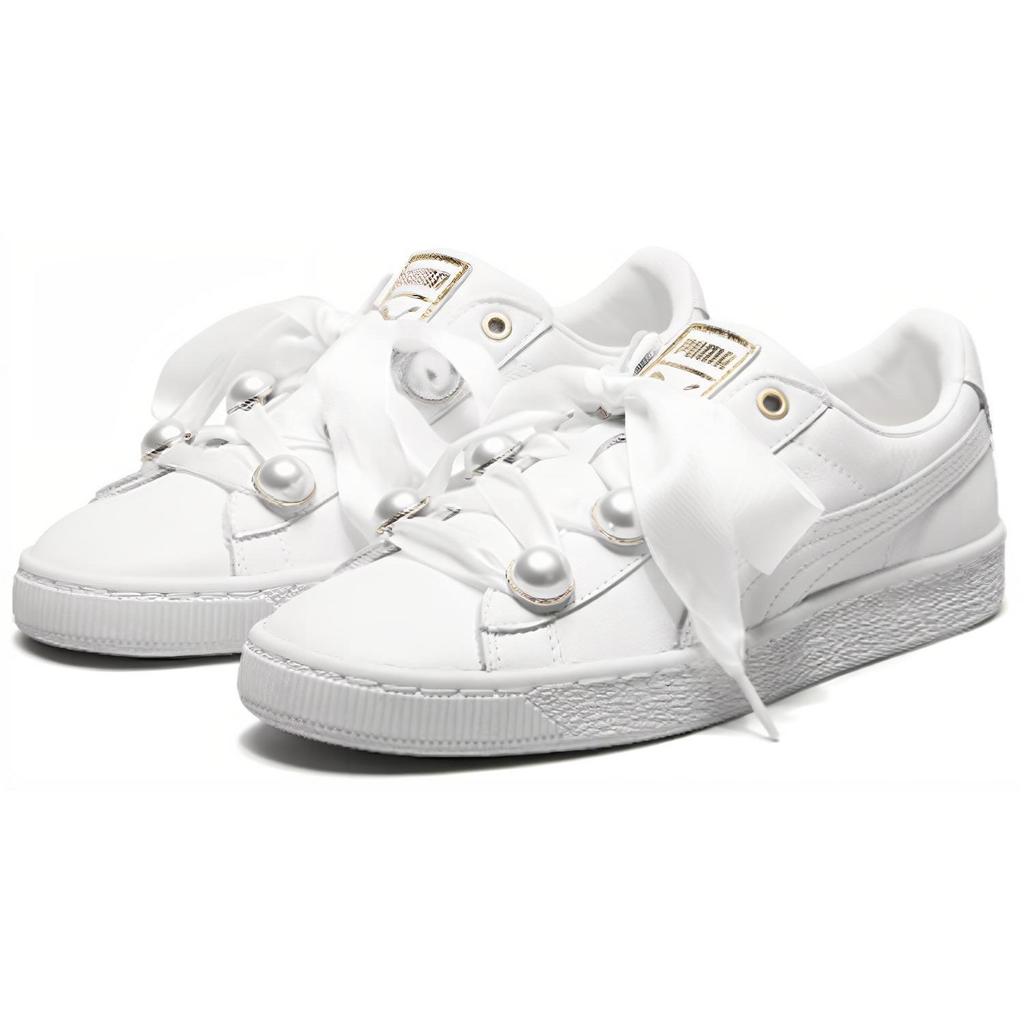 Puma Suede Platform Bling 'White' Women's 366732-01