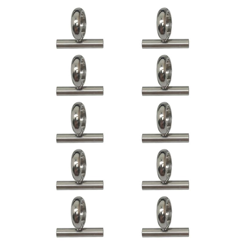 

Stainless Steel Convertible Brooch To Pendant Necklace Converter Elegant Jewelry Accessory For Women And Men 10mm