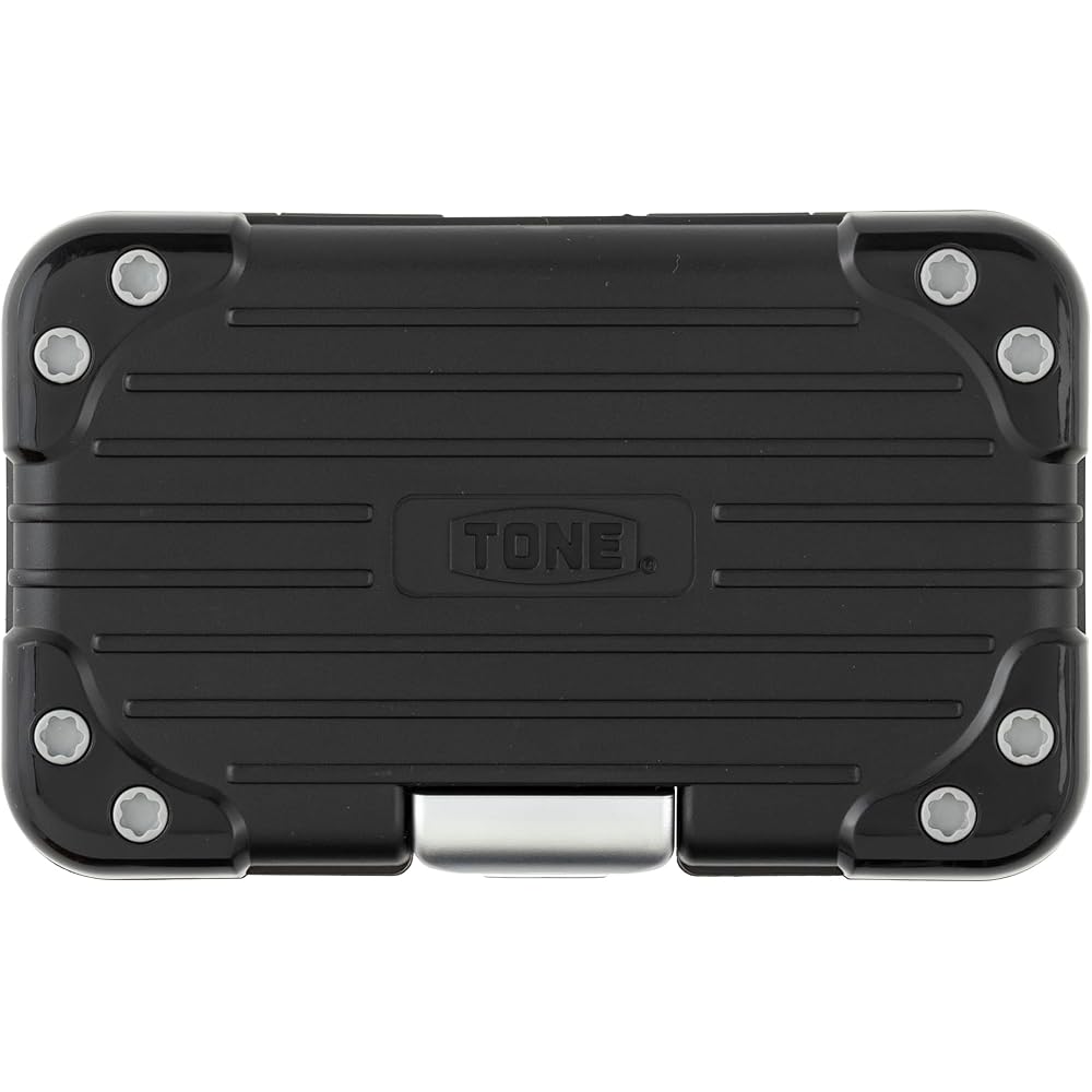 TONE Socket Wrench Set N-S1183SSP 6.35mm Drive Black 11-Piece Tool Set