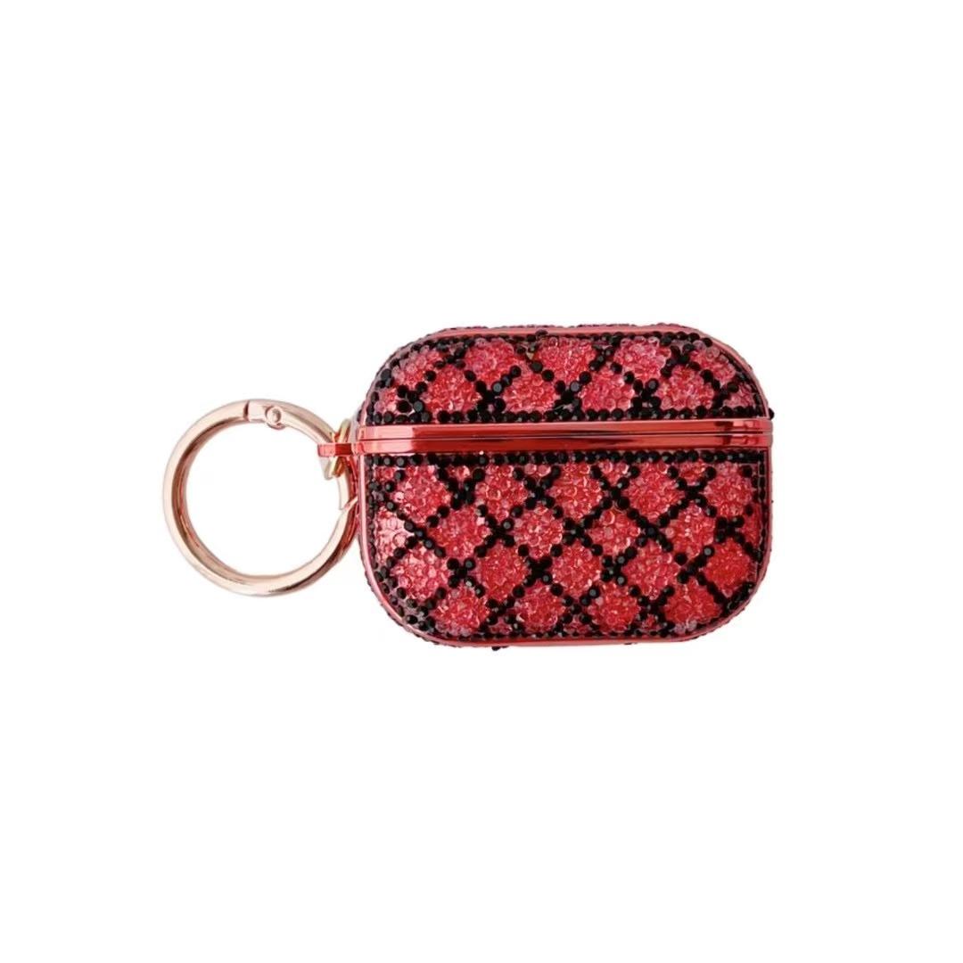 

Защитный чехол для наушников Bluetooth со стразами Lingge, подходящий для Apple AirPods 1/2/AirPods Pro/2021 AirPods 3/AirPods Pro 2 Airpods pro 2