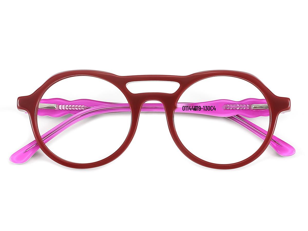 

Новые очки-авиаторы высокого класса в стиле ретро с облегающим дизайном - Модель 2701 White Lenses красный