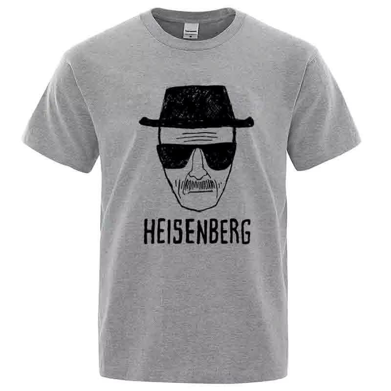 Heisenberg Walter White Breaking Bad Graphic T Shirt Y2K Streetwear Tee XS-XXL 3XL