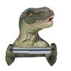 Wall Mounted 3D Dinosaur Holding Roll of Toilet Tissue Spring Dinosaur Toilet Paper Holder Towel Holder Bathroom & Bedroom Decor