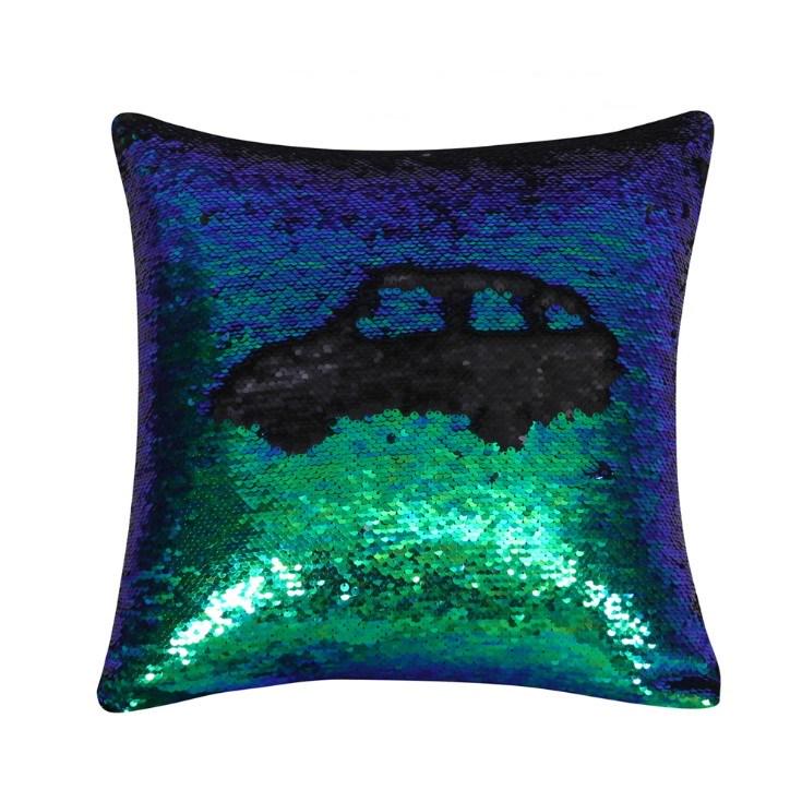 cushions with sequins