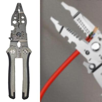 Utensile Cavo Dispositivo Taglio Filo Pinze Elettricista Portatile Attrezzatura Cablaggio Taglierino