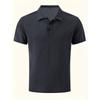 Summer Men's Polo Shirt Is Comfortable, Soft, Breathable, Skin-friendly and Casual