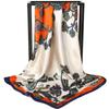 90 Large Silk Scarf for Women - Spring/Autumn Korean Style Satin Neckerchief, Mother's Day Gift