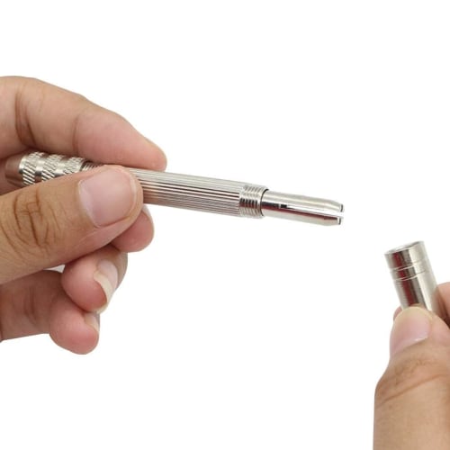 HappyHome Pin Vise and Drill Set with Dedicated Case, Precision Hand Drill, Woodworking Tool, 0.8mm to 3.0mm