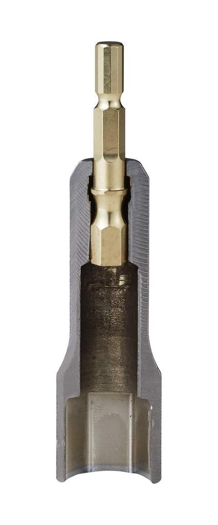 Kyoto Tool Impregnable Socket 17mm Compatible with 18V Impact Drivers (KTC) Bit, Hex, BZP63-17,