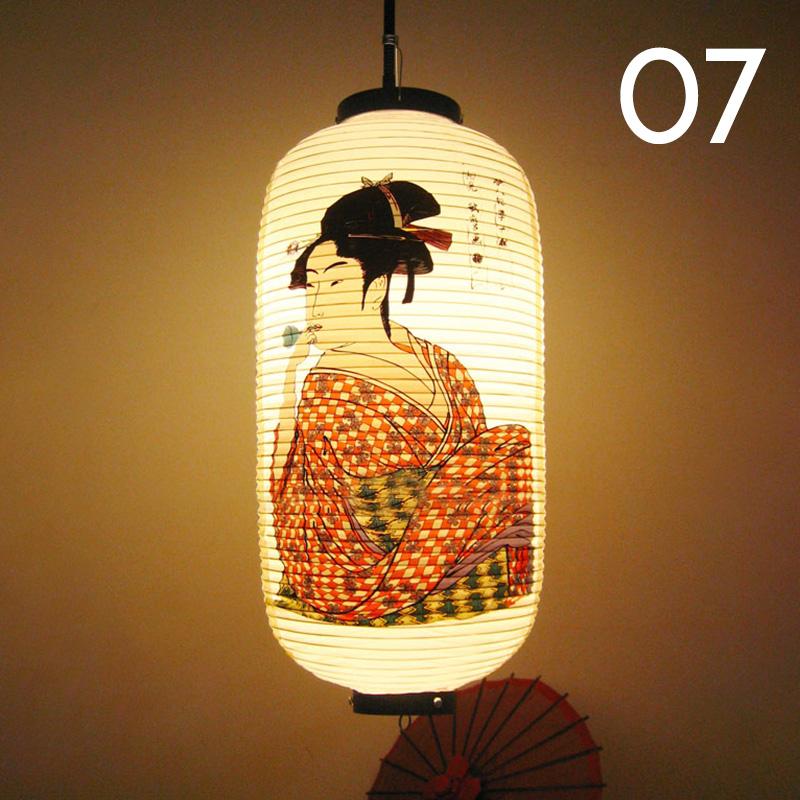 Japanese Style Lantern PVC Waterproof Sushi Lantern Sashimi Cuisine Ramen Sake Izakaya Festival Outdoor Decor Hanging Lantern