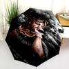 Juice Wrld Tribute Folding Umbrella Umbrella Travel Three Folds Umbrella Light