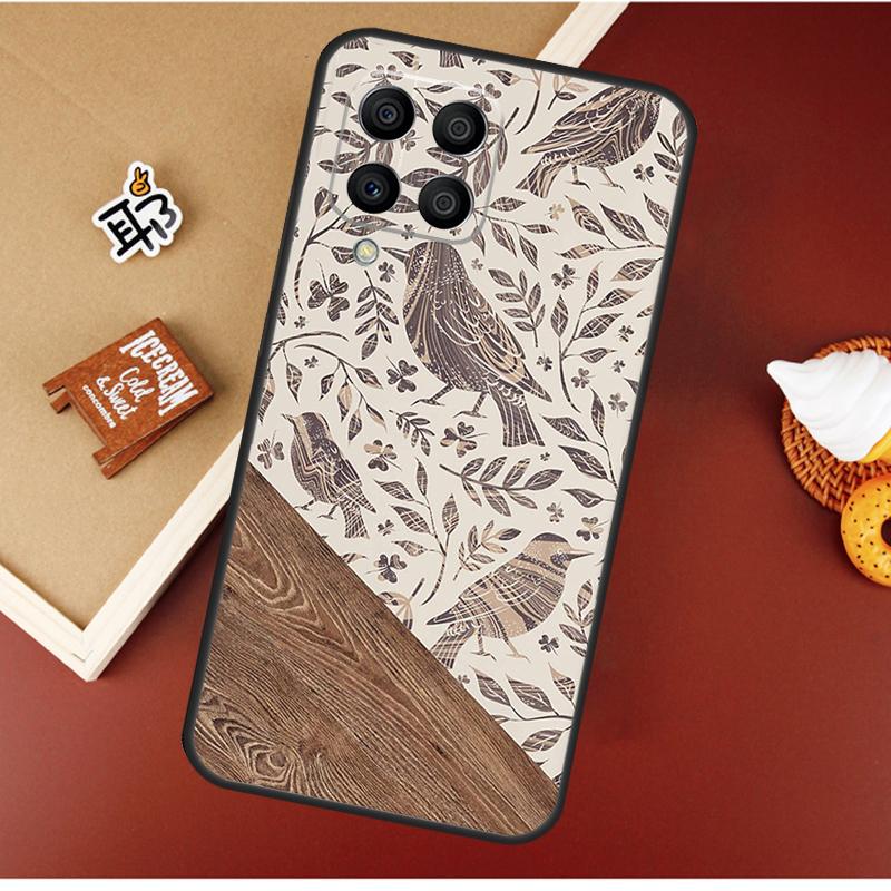 

Boho Botanical Leaf Cow Cactus Case For Samsung Galaxy M16 M36 M56 M06 M52 M32 M12 M54 M34 M14 M35 M55 M15 M11 M31 M13 M53 Samsung M35