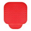 Plaid Three-Piece No-Tie Car Seat Cushion Set for Office and Home - Single Seat and Multi-Seat Interior Decor.