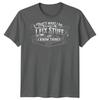 I Fix Stuff Unisexs T Shirt Funny Plumber Electrician Mechanic Graphic Tee