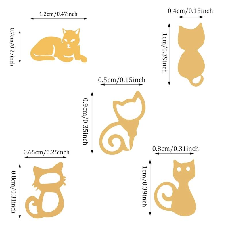 Cute Animal Stud Earrings for Women Girls 3 Pairs Cat Ear Studs Adornment Trendy Ear Hooks Charm Ornament Jewelry Gift