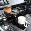 with Tray Car Cup Holder Expander Anti Slip Car Tray Table Center Console Cup Holder  Vehicles