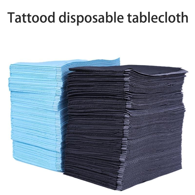 125pcs Disposable Nail Art Table Mat Waterproof Beauty Paper Sheets Salon Pad for Home and Personal Use