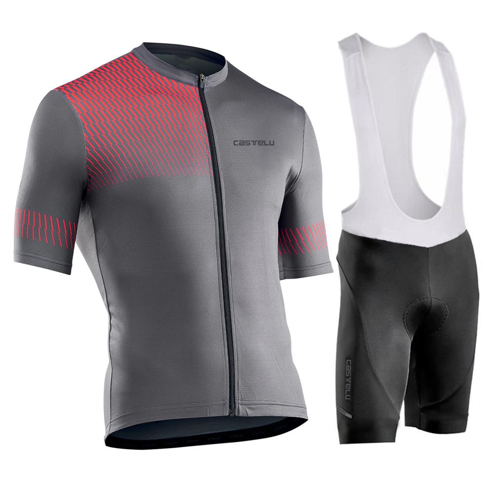 Men Breathable Bicycle Cycling Clothing Short Sleeve Mountain Bike Jersey Outdoor Sportswear Suit 2026 Summer Breathable Cycling Suit Set