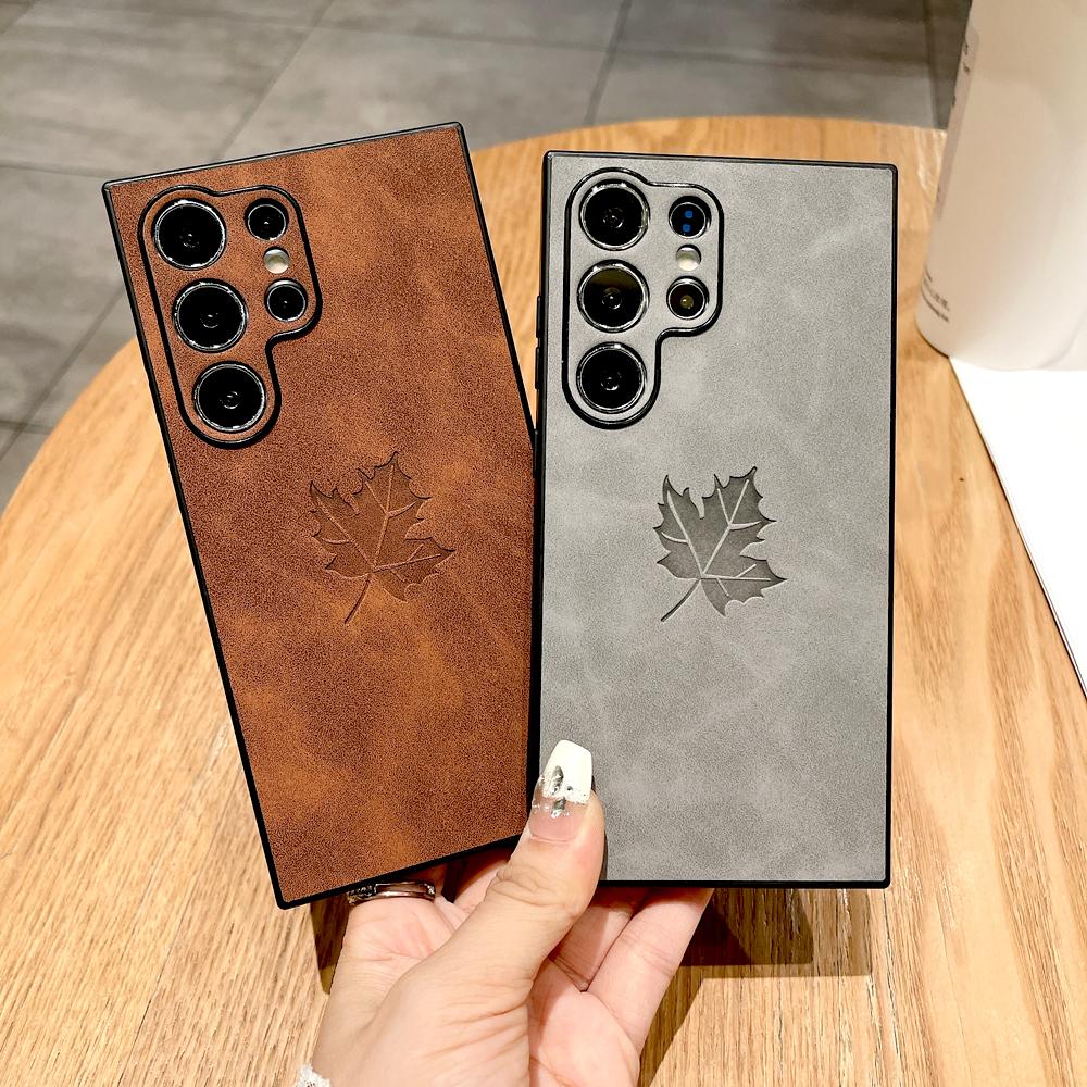 Luxury Retra Leather Case For Samsung Galaxy S25 S24 S23 S22 S21 Ultra Plus FE A56 A55 A54 A52 A53 A15 A16 A35 A36 5G 4G Cover