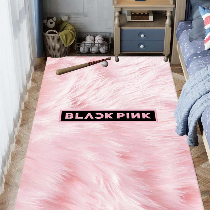 Blackpink Heartbeat Glow Teppichdruck Heimdekoration Schlafsaal Dekoration Zimmer Weihnachtsgeschenke