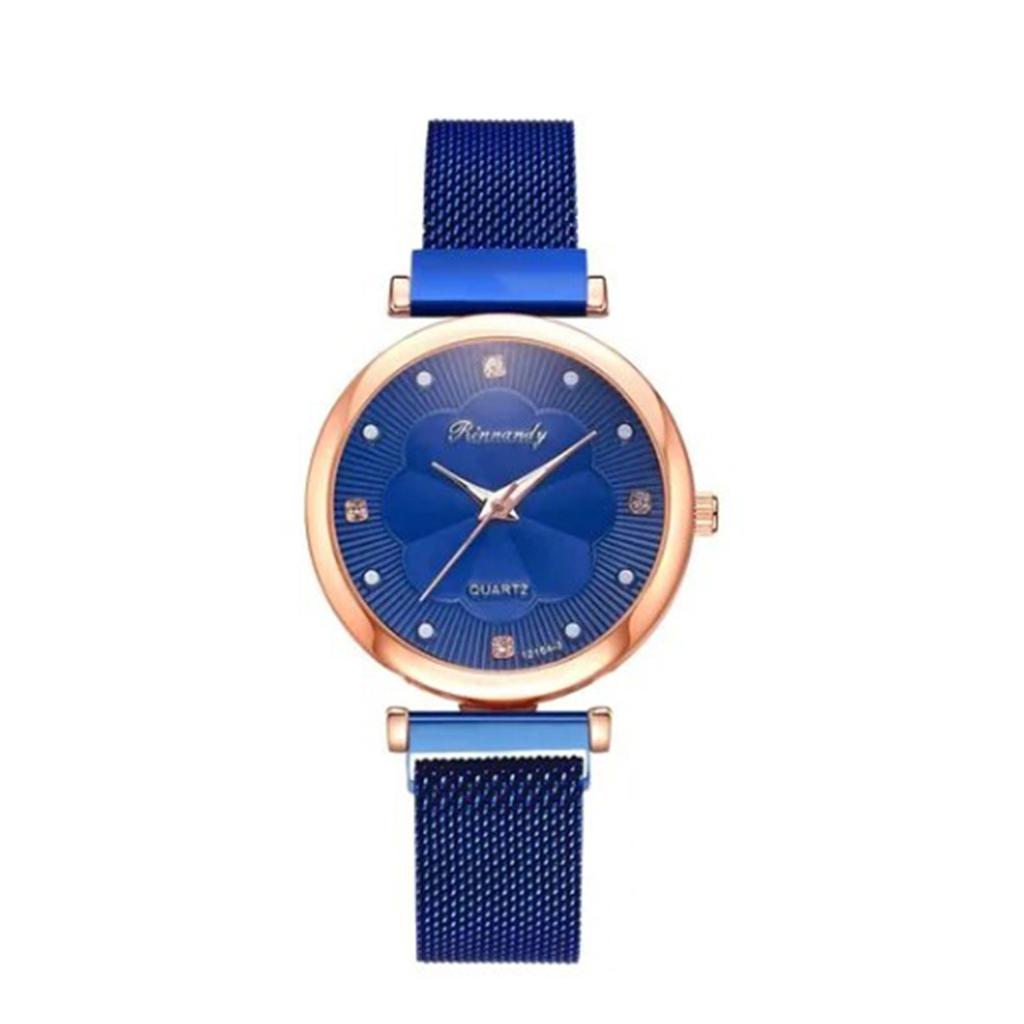 Women s Watch and Bracelet Set Fashionable Simple Quartz Watch with Bracelet for Business Casual Activities