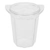 51mm Kaffeedosierbecher 100ml Kaffeepulver-Zuführer Schnüffeltasse Verdicktes PC Antistatisch Transparent