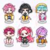 Cute Acrylic Stand of The Demon Hunting Girls Featuring Zoe, Lumi, and Mira, A High-quality Decorative Piece The Perfect Desktop Desk Ornament