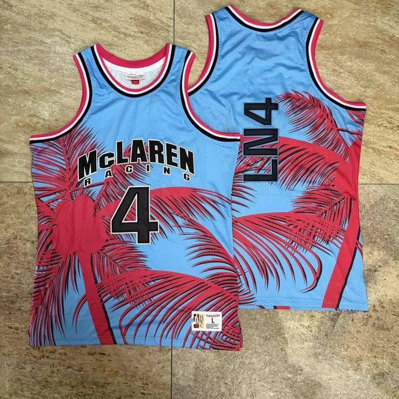 Retro NBA Basketball Jersey Sleeveless Sportswear Men Women Fall Winter Unisex Team Fan Apparel