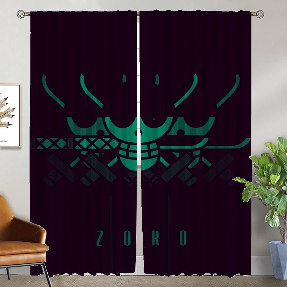 One-Pieces Blackout Curtains for Living Room Curtain Tulle for Bedroom Shades Halloween Decoration Home Interior Curtains Camera