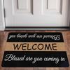 American Style Entryway Mat - Decorative, Wear & Dirt-Resistant, Easy to Clean