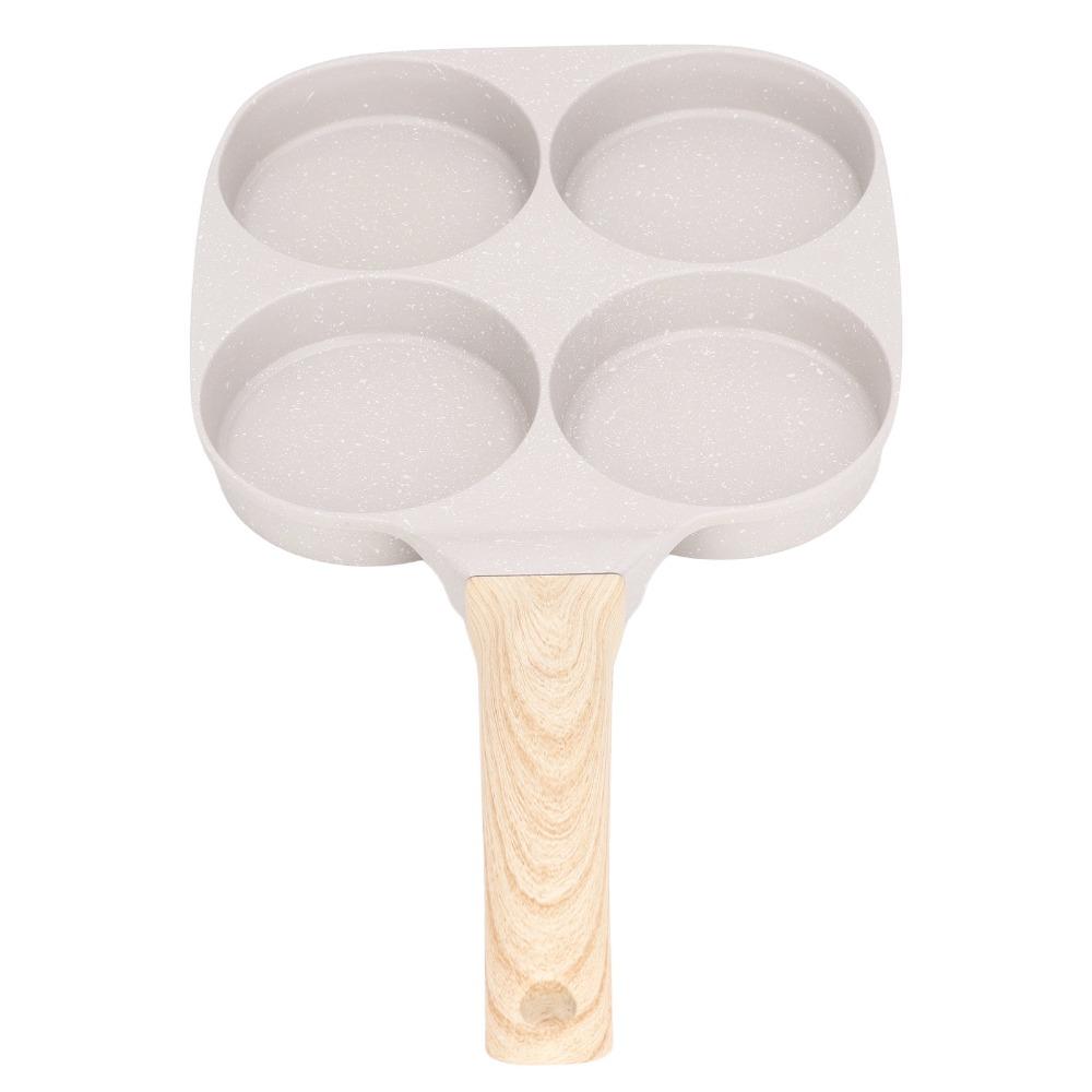 Even Heating Egg Pan Aluminum Alloy Breakfast Skillet Frying Pan  Crepes/Burgers/Steak