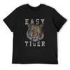 Easy Tiger Used Casual Chic Grafik für Damen T-Shirt Sommer Top Vintage Anime Shirt Herren Grafik T-Shirts Hip Hop