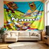 Custom Name Personalized Scooby Print Tapestry, Wall Art Decor, Bedroom, Dorm, Apartment, LivingRoom, Party Backdrop, Gift for Birthday