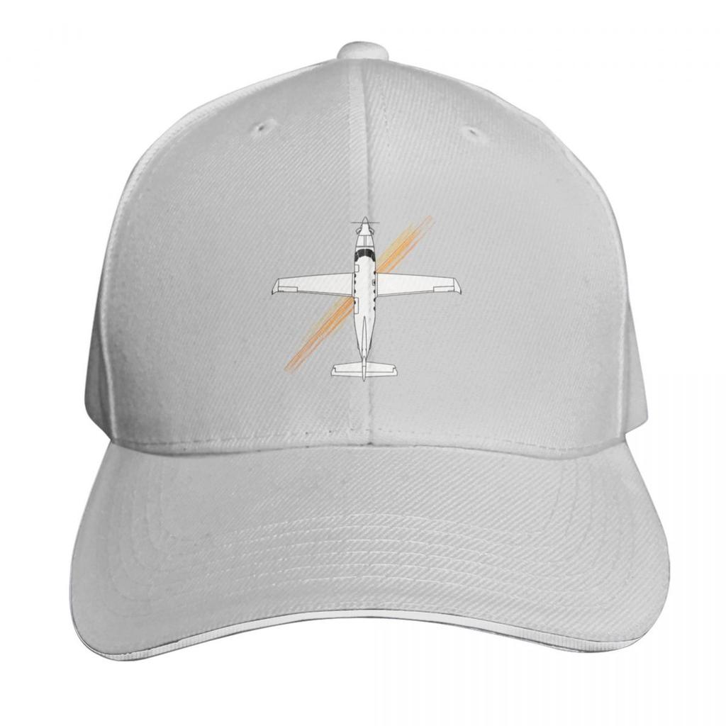 Pilatus PC Overview Baseball Cap Moisture Wicking Quick Dry Curved Brim Classic Fit Low Profile Unstructured