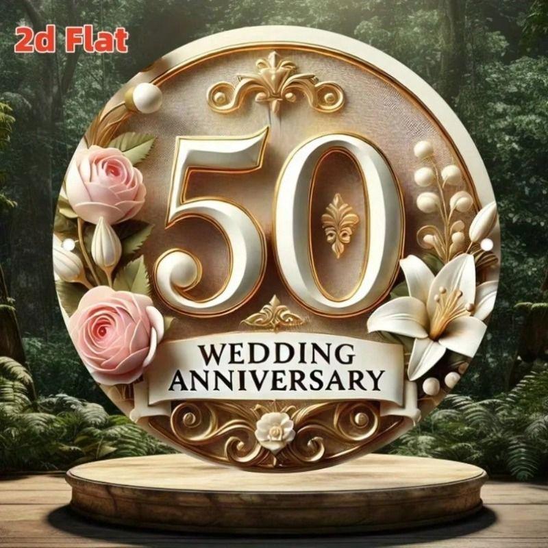 Retro Metal Wall Art Sign Home Decor 20x20cm